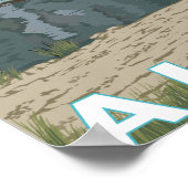 Poster Bush Plane & Fishing - Yukon, Alaska (Coin)