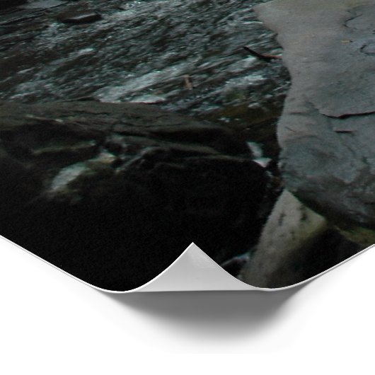 Poster Bushkill Falls in the Poconos. imprimer 008 (Coin)
