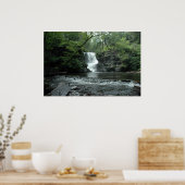 Poster Bushkill Falls in the Poconos. imprimer 008 (Cuisine)