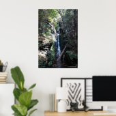 Poster Bushkill Falls in the Poconos. imprimer 0206 (Bureau à domicile)