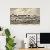 Poster Business block, Asbury Park, New Jersey (Bureau à domicile)