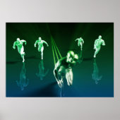 Poster Business Technology Concept on Worldwide Report (Devant)