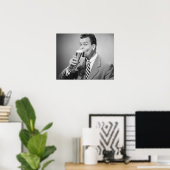 Poster Businessman (Bureau à domicile)