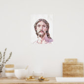 Poster BUST OF CHRIST THE SAVIOUR by MICHELANGELO 2026 (Cuisine)