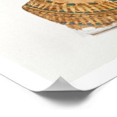 Poster Bust of Queen Nefertiti, front view, from the stud (Coin)