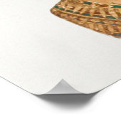 Poster Bust of Queen Nefertiti, front view, from the stud (Coin)