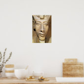 Poster Buste d'Amenophis IV du Temple d'Amun (Cuisine)