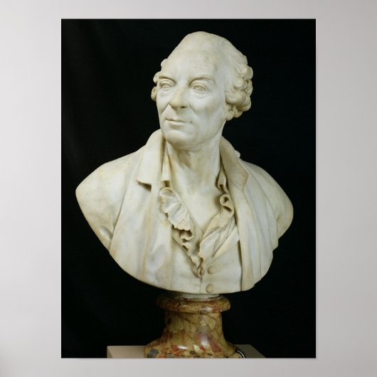 Poster Buste de George Louis Leclerc Comte de Buffon (Devant)