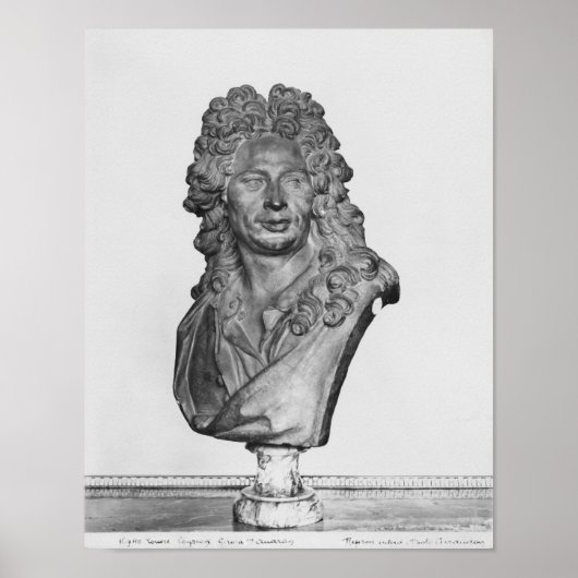 Poster Buste de Gerard Audran (Devant)