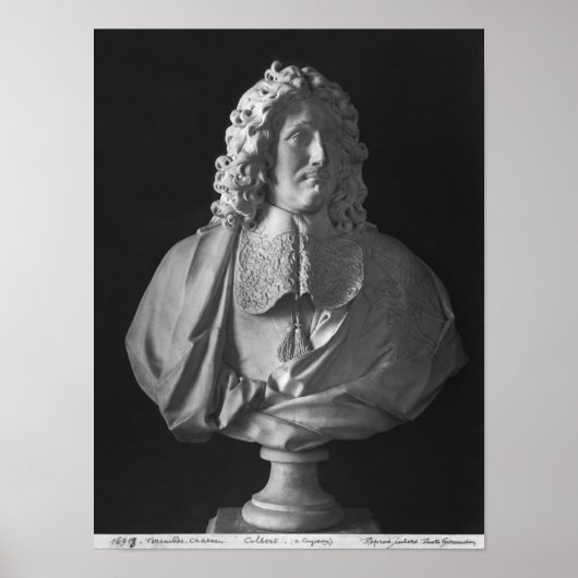 Poster Buste de Jean-Baptiste Colbert de Torcy (Devant)