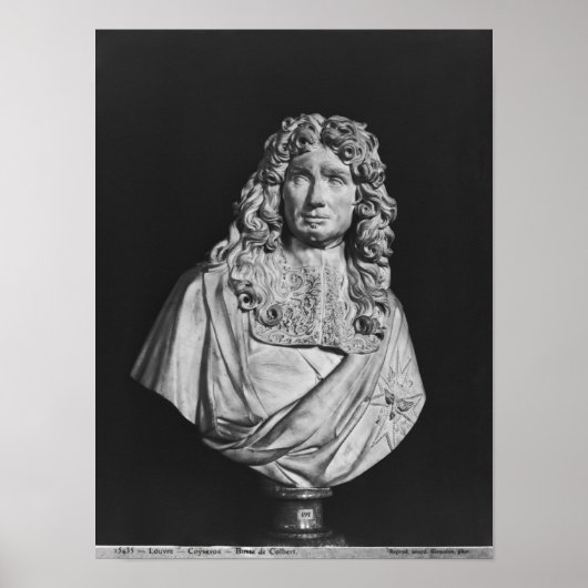 Poster Buste de Jean-Baptiste Colbert de Torcy (Devant)