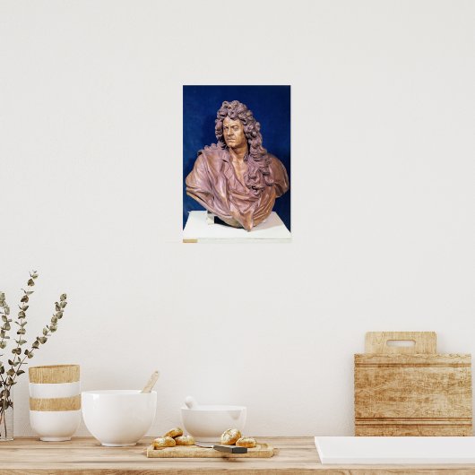 Poster Buste de Jean Baptiste Lully (Cuisine)