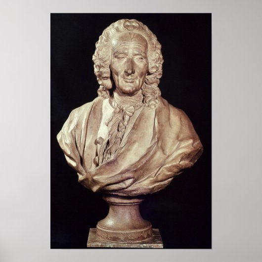 Poster Buste de Jean-Philippe Rameau 1760 (Devant)