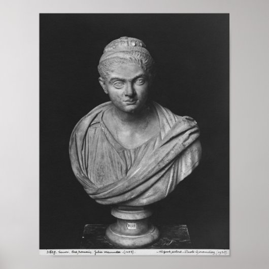Poster Buste de Julia Mamaea (Devant)