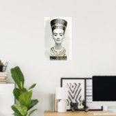 Poster Buste de la reine Nefertiti (Bureau à domicile)