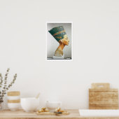 Poster Buste de la reine Nefertiti, vue latérale, de l'st (Cuisine)