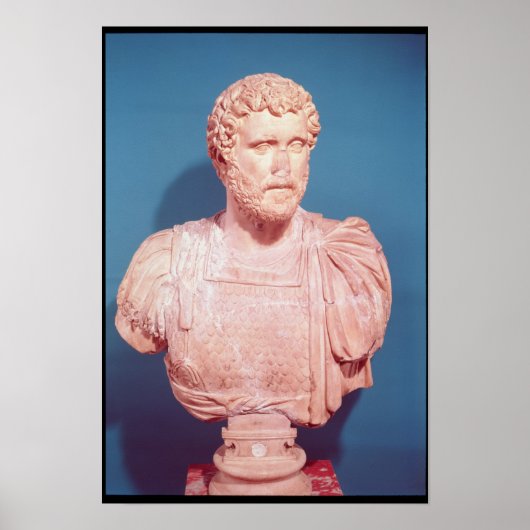 Poster Buste de l'empereur Antoninus Pius (Devant)
