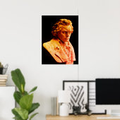 Poster Buste de Ludwig (Bureau à domicile)