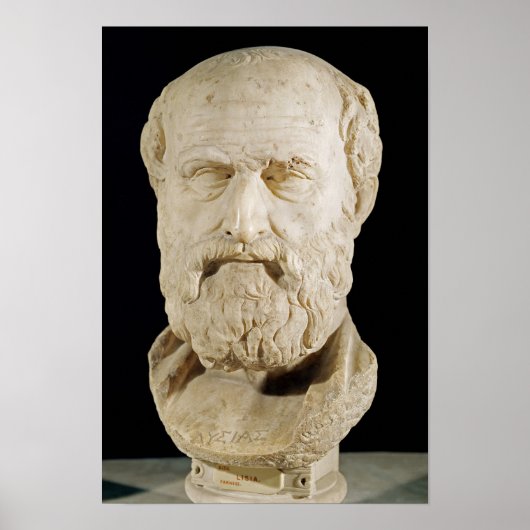 Poster Buste de Lysias (Devant)