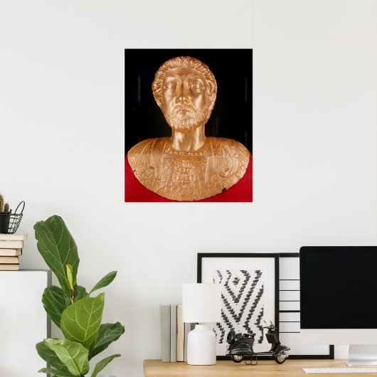 Poster Buste de Marcus Aurelius (Bureau à domicile)