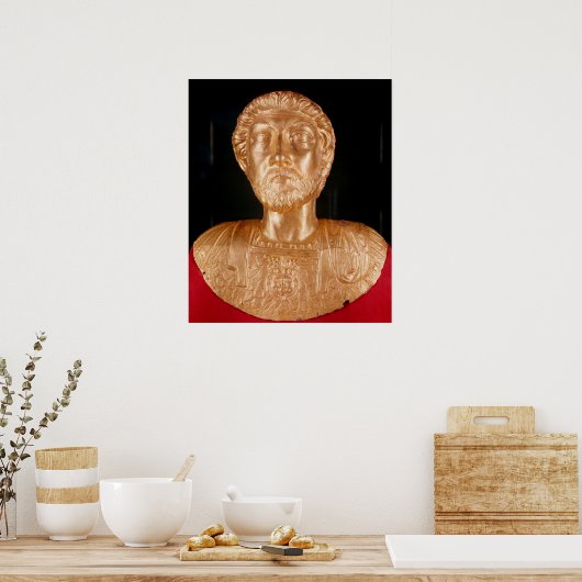 Poster Buste de Marcus Aurelius (Cuisine)