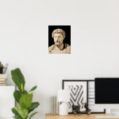Poster Buste de Marcus Aurelius (Bureau à domicile)