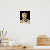 Poster Buste de Marcus Aurelius (Cuisine)