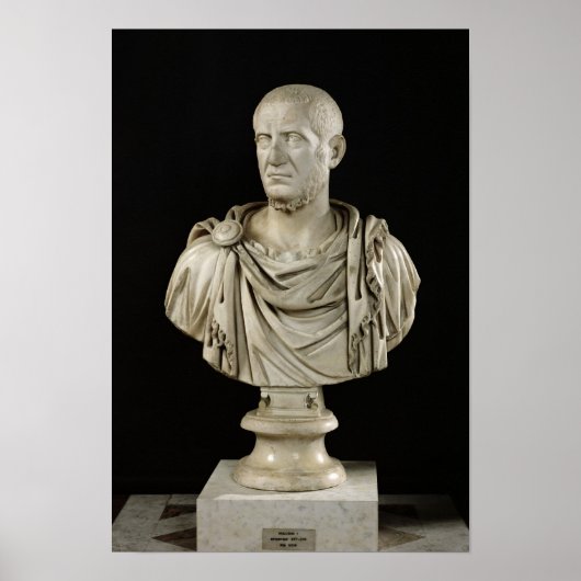 Poster Buste de Marcus Claudius Tacitus (Devant)
