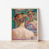 Poster Buste de Nu | Theo van Rysselberghe