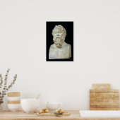 Poster Buste de Socrate (Cuisine)