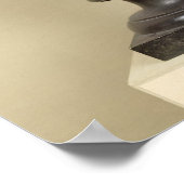 Poster Buste de Voltaire 1778 (Coin)