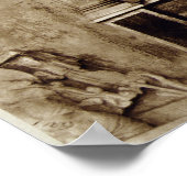 Poster Buste de William Shakespeare (1564-1616) et inscri (Coin)