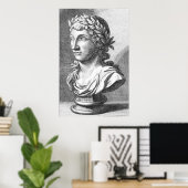 Poster Buste de Xénophanes (Bureau à domicile)