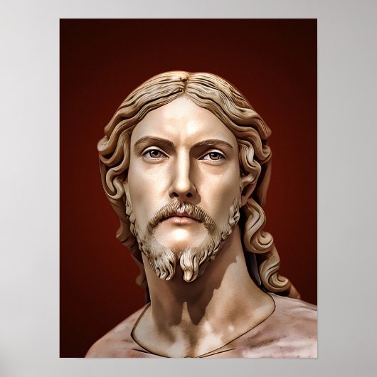 Poster BUSTE DU CHRIST SAUVEUR par MICHELANGELO 2026 (Devant)