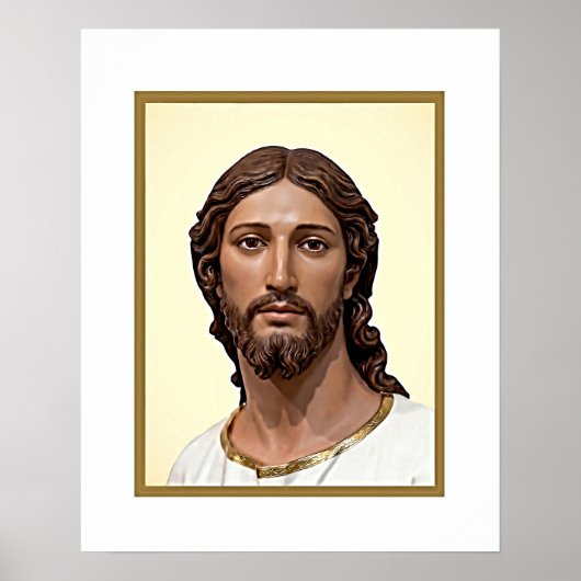 Poster BUSTE DU CHRIST SAUVEUR par MICHELANGELO 2026 (Devant)