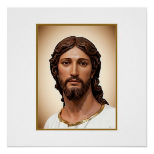 Poster BUSTE DU CHRIST SAUVEUR par MICHELANGELO 2026