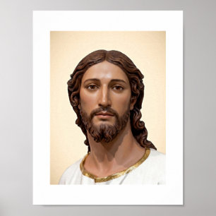 Poster BUSTE DU CHRIST SAUVEUR par MICHELANGELO 2026