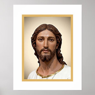 Poster BUSTE DU CHRIST SAUVEUR par MICHELANGELO 2026