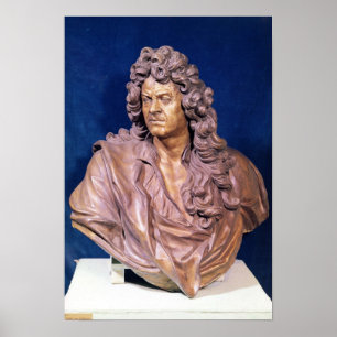 Poster Buste en Jean Baptiste Lully