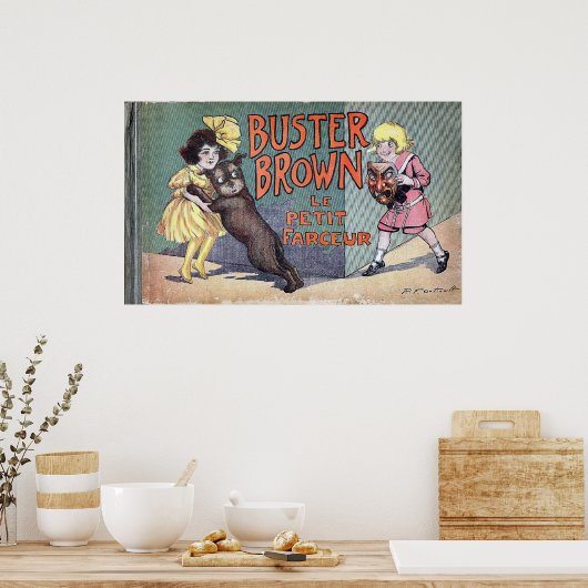Poster Buster Brown (Cuisine)