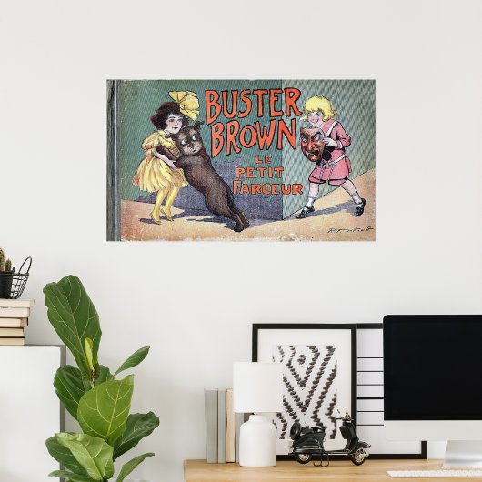 Poster Buster Brown (Bureau à domicile)