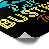 Poster Busters à balles pour femmes Funny Pickleball Team (Coin)