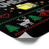 Poster But Did You Doent It Funny Office Christmas Ugly S (Coin)