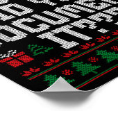 Poster But Did You Doent It Funny Office Christmas Ugly S (Coin)