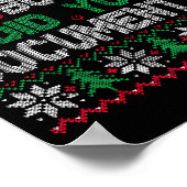 Poster But Did You Doent It Funny Office Christmas Ugly S (Coin)