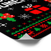 Poster But Did You Doent It Ugly Christmas Sweater Office (Coin)