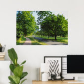 Poster Bute Park, Cardiff, Wales. (Bureau à domicile)