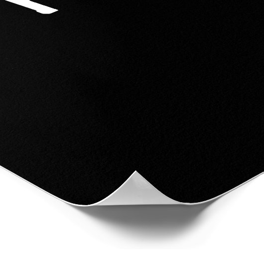 Poster Buts de chips amusant Puce de chips foncé BG (Coin)