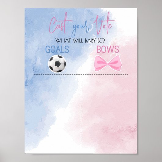 Poster Buts ou arcs jetez votre signe de vote (Devant)