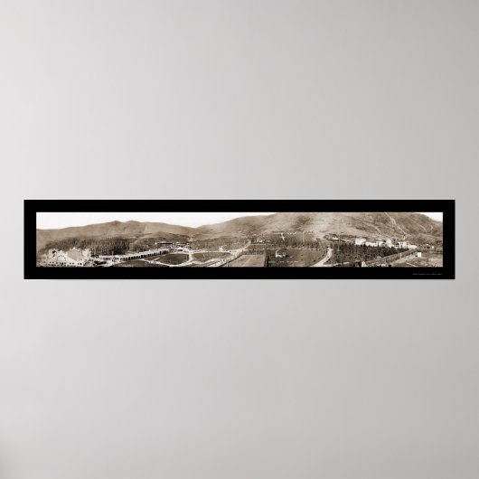 Poster Butte MT Gardens Photo 1914 (Devant)